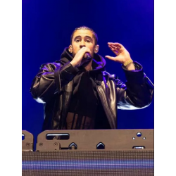 Bad Bunny Coachella Valley Music and Arts Festival Leather Jacket